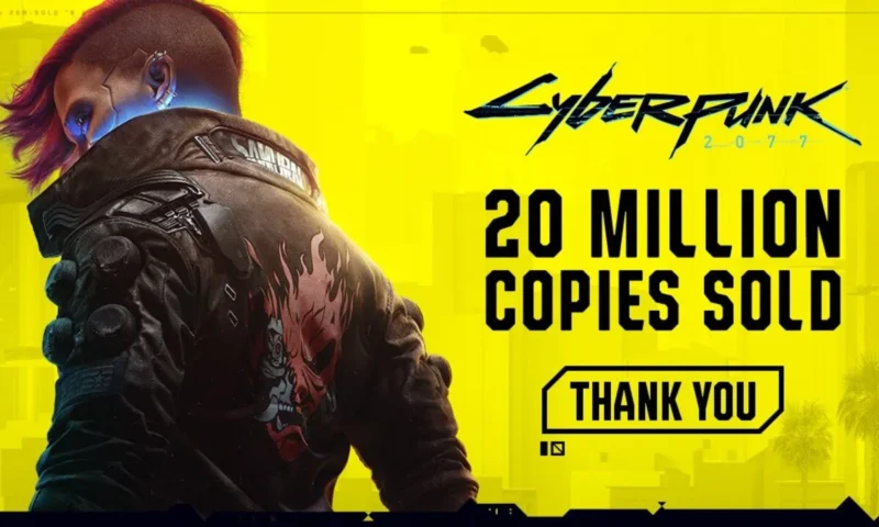 Penjualan Cyberpunk 2077 Tembus 20 Juta Kopi