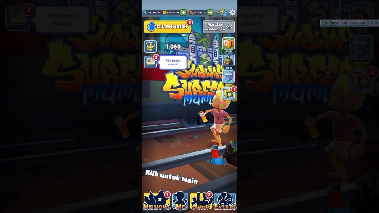 Subway surfers mod apk 4