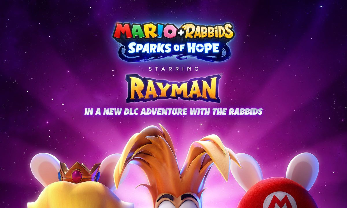 Mario Rabbids Sparks of Hope Bawa DLC Rayman