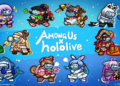 Among us kolaborasi dengan hololive, bawa jajaran skin vtuber