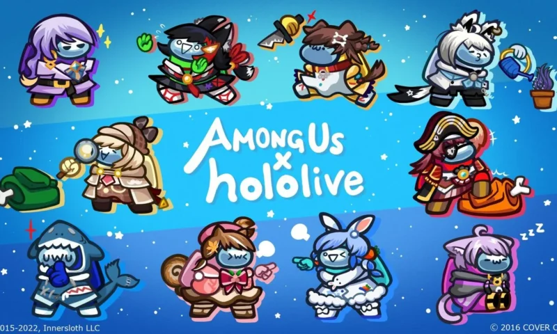 Among Us Kolaborasi Dengan Hololive, Bawa Jajaran Skin Vtuber