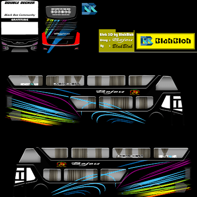 Livery Bussid Sdd Bejeu Hijau