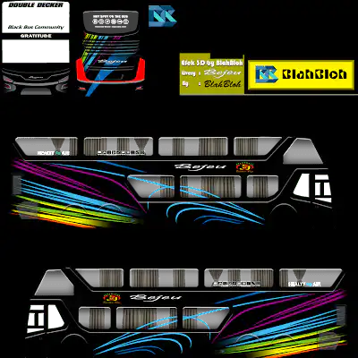 Livery Bussid Sdd Bejeu Hijau
