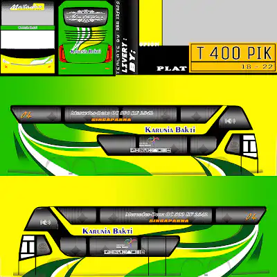 Livery Bussid Sdd Karunia Bakti