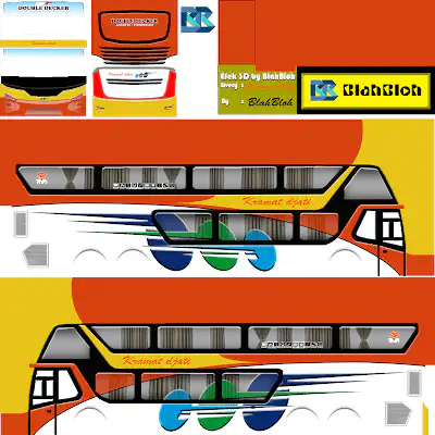 Livery Bussid Sdd Kramat Djati