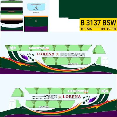 Livery Bussid Sdd Lorena 2