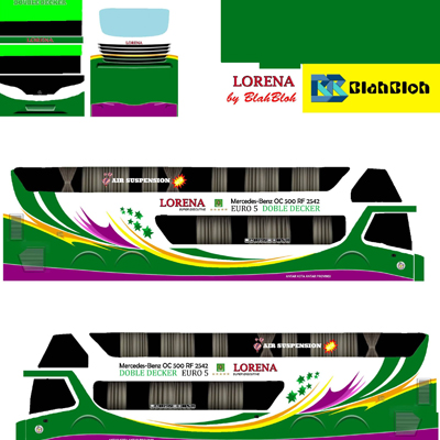 Livery Bussid Sdd Lorena