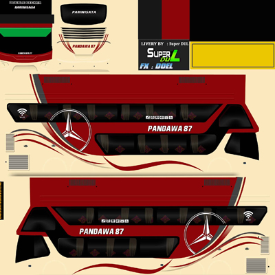 Livery Bussid Sdd Pandawa 87 2