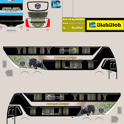 Livery Bussid Sdd Putera Mulya