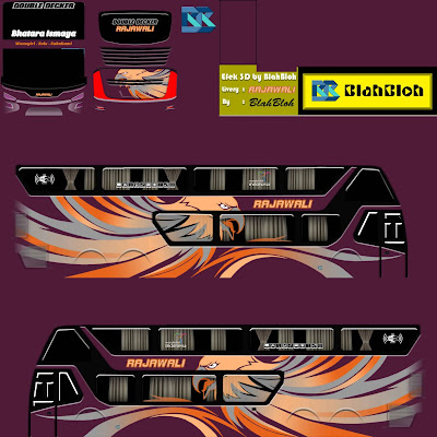 Livery bussid sdd rajawali