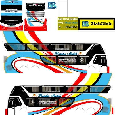 Livery bussid sdd rosalia indah