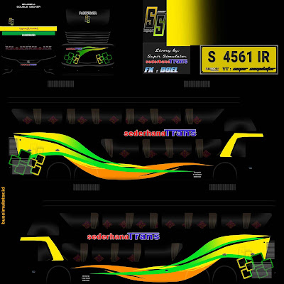 Livery bussid sdd sederhana trans