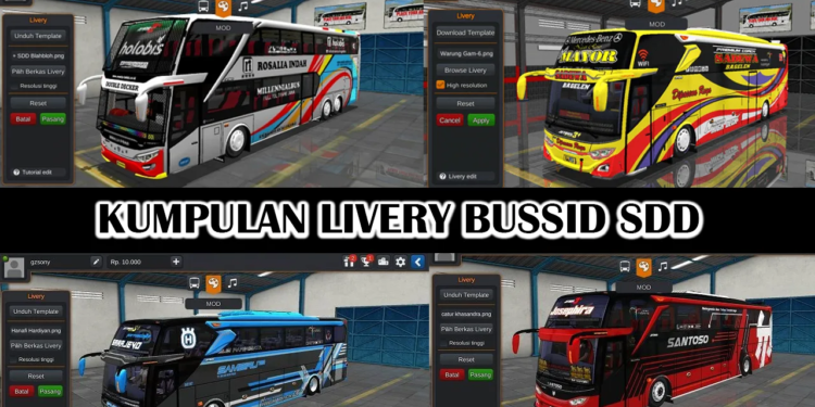 Livery bussid sdd