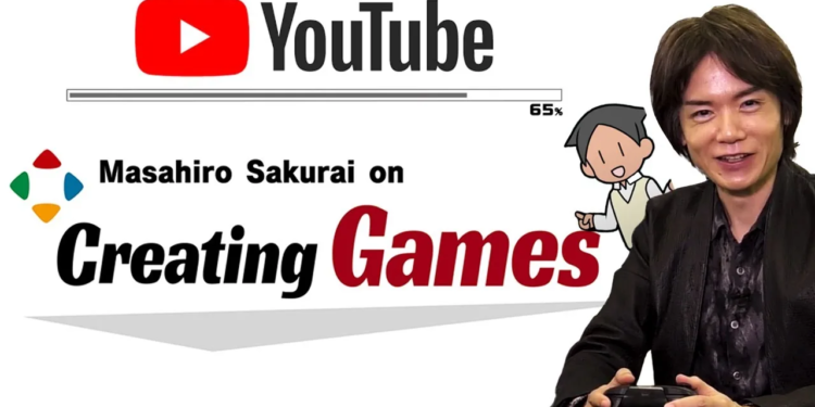 Masahiro sakurai buat channel youtube, bahas topik desain game