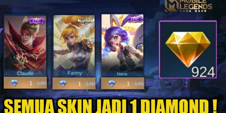 Begini cara dapetin diamond kuning mobile legends tambahan gratis