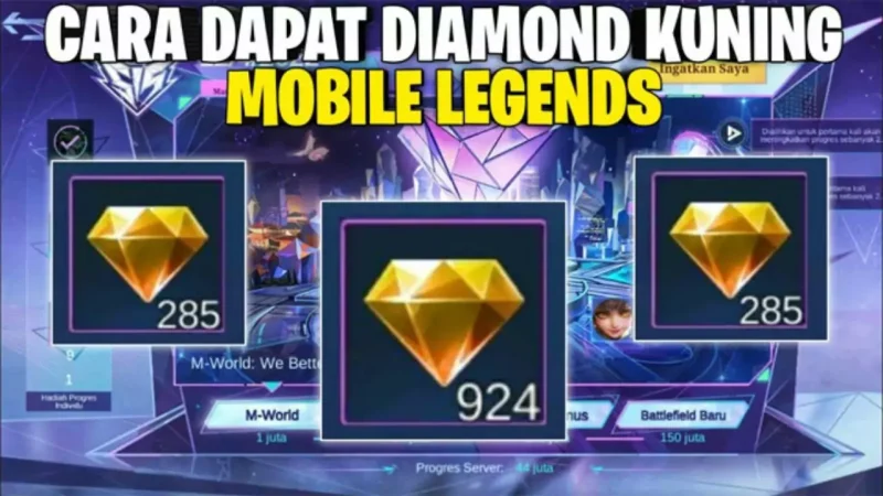 Diamond Kuning Mobile Legends