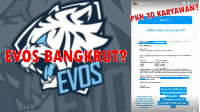 EVOS Bangkrut