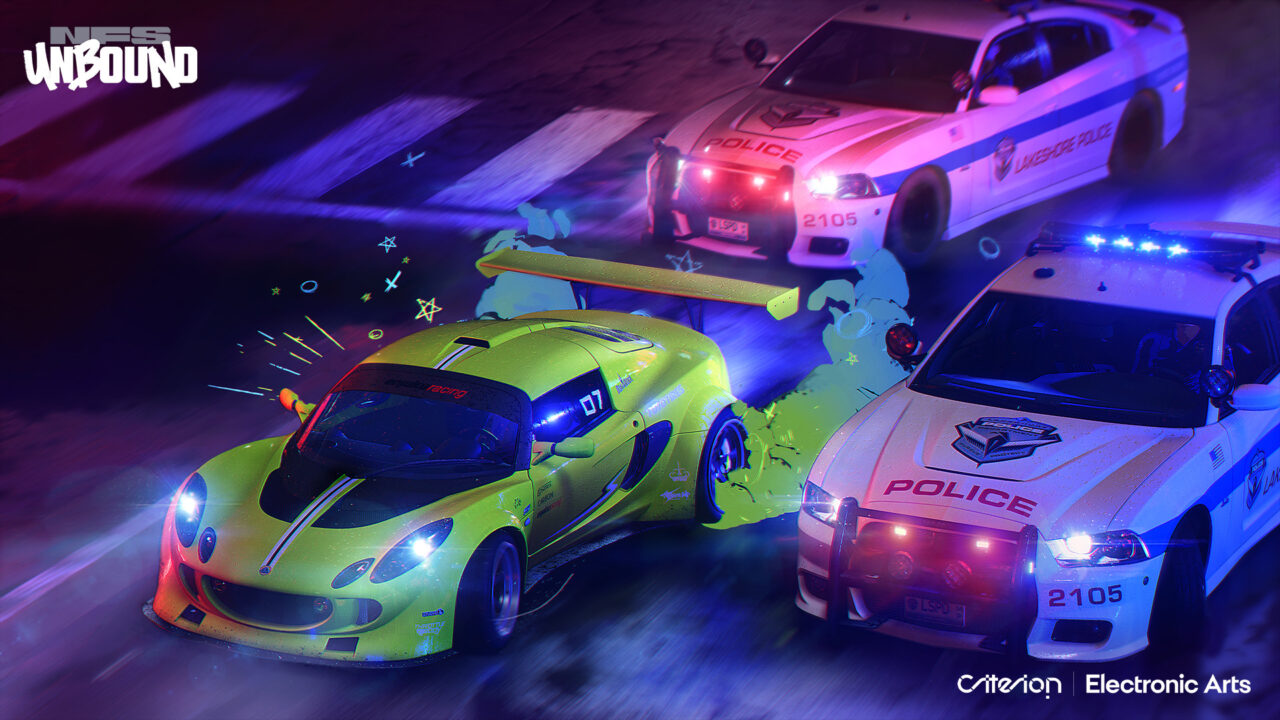 Need for Speed Unbound Unjuk Gameplay “Heat” Dengan Polisi