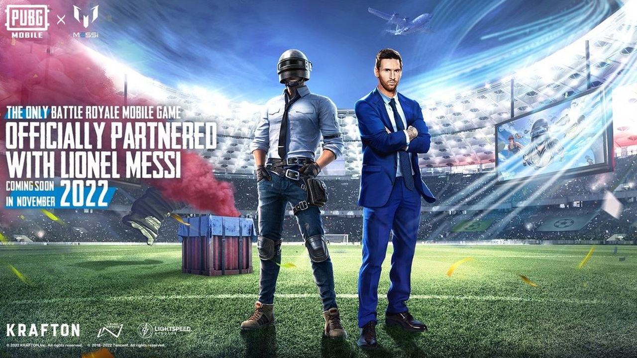PUBG Mobile X Lionel Messi