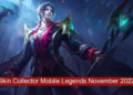 Sempat diundur, inilah skin collector november 2022 mobile legends