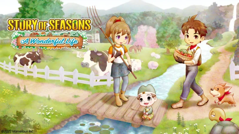 Story of Seasons: A Wonderful Life Siap Tuju PC