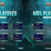 Jadwal playoff mdl s6