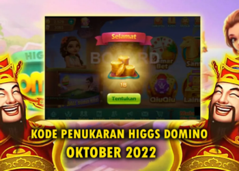 Kode penukaran higgs domino oktober 2022