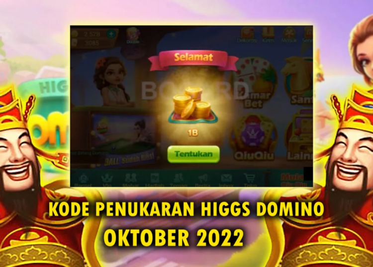 Kode penukaran higgs domino oktober 2022