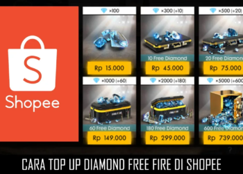 Top up free fire di shopee