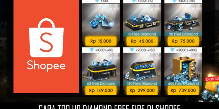 Top up free fire di shopee