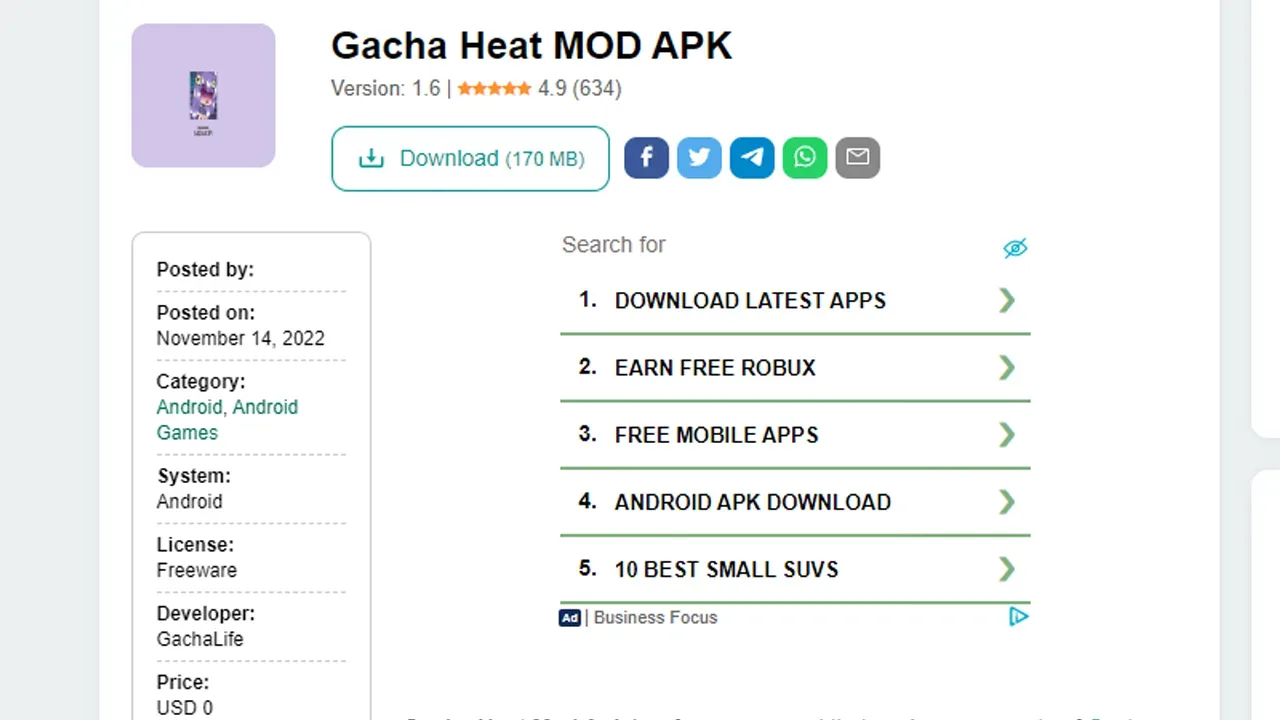 Gacha heat mod apk