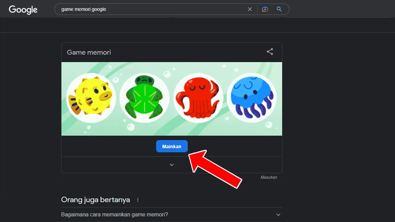 Game memori google