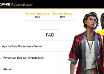 Jam berapa ff advance server november 2022 dibuka