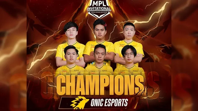 ONIC Esports Juara MPLI 2022