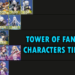 Tier list karakter tower of fantasy