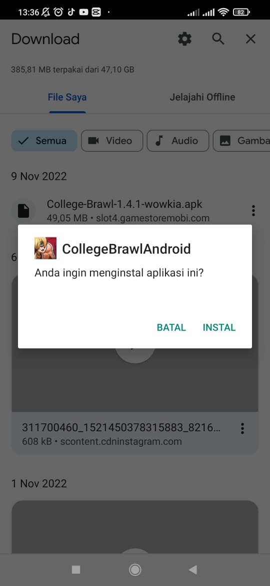 College brawl mod apk no sensor install