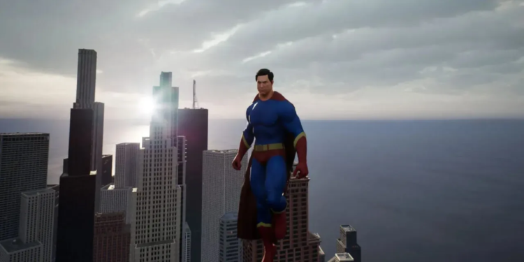 Demo superman unreal engine 5 dicuri