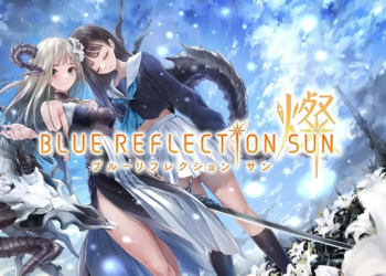 Blue reflection sun