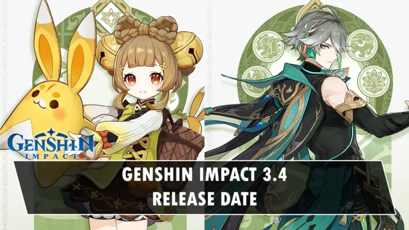 Genshin Impact 3.4 Release Date