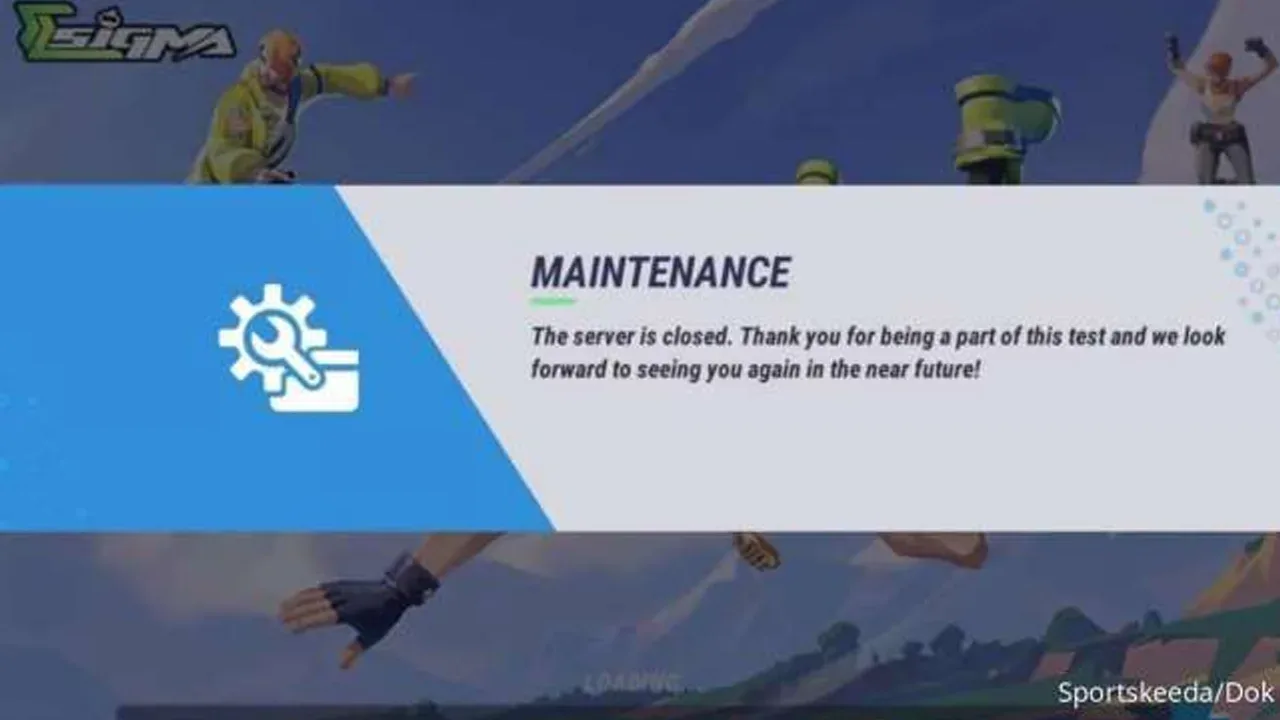 When will sigma game maintenance be completed? Here's the schedule and time of completion