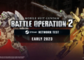 Mobile suit gundam: battle operation 2 versi pc ditunda