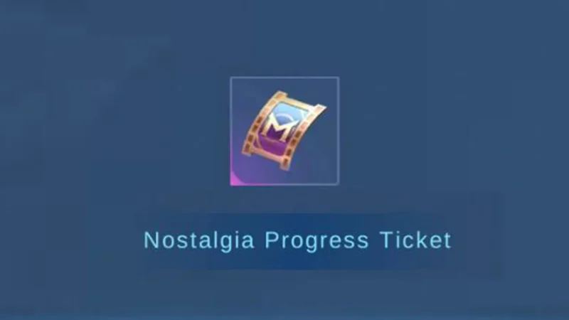 Nostalgia Progress Ticket