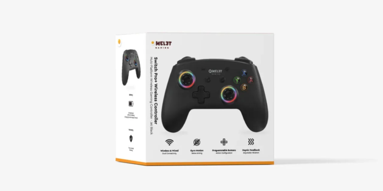 Omelet gaming switch pro plu wirele jet black