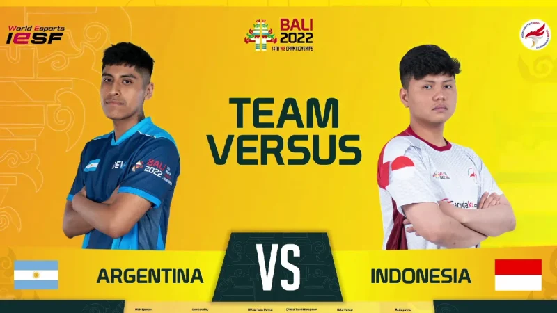 Streaming IESF MLBB 2022 Indonesia vs Argentina