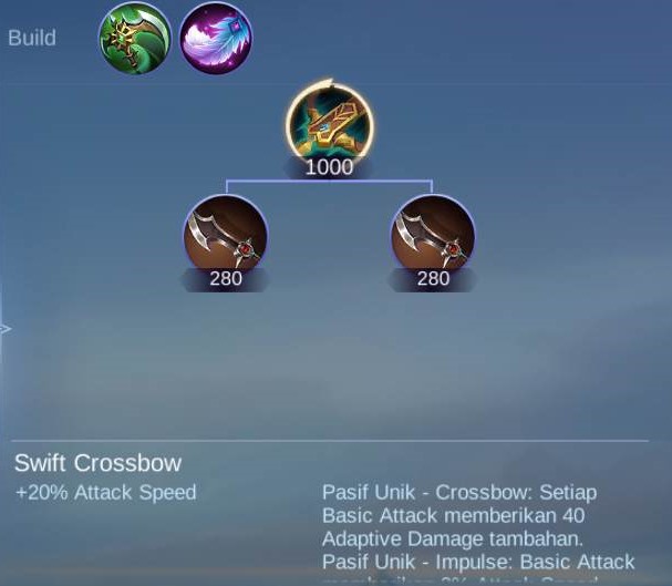 Swift Crossbow Mobile Legends