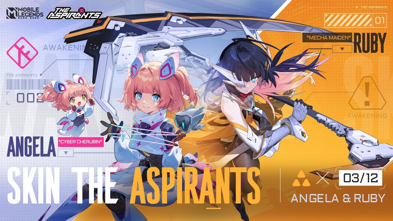 Mobile Legends Hadirkan Skin Bergaya Anime untuk Ruby dan Angela