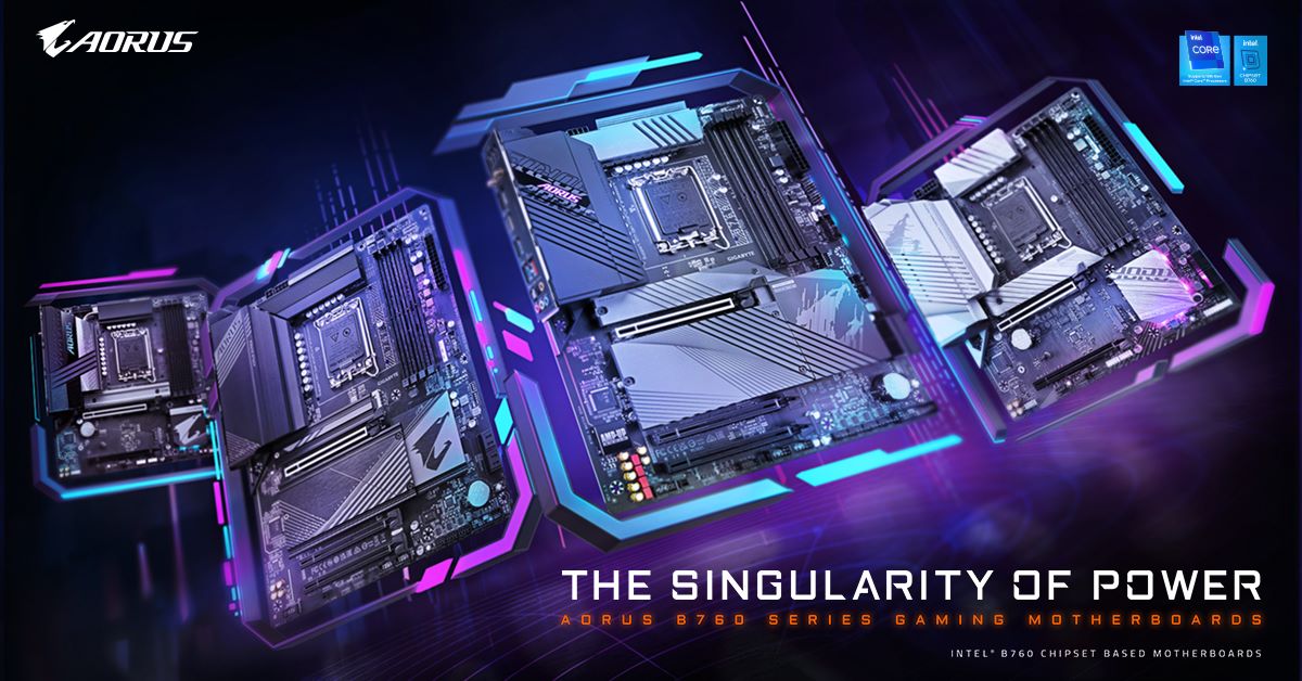 GIGABYTE Rilis Motherboard B760, Dukung Memori DDR5-7600 Layaknya Z790