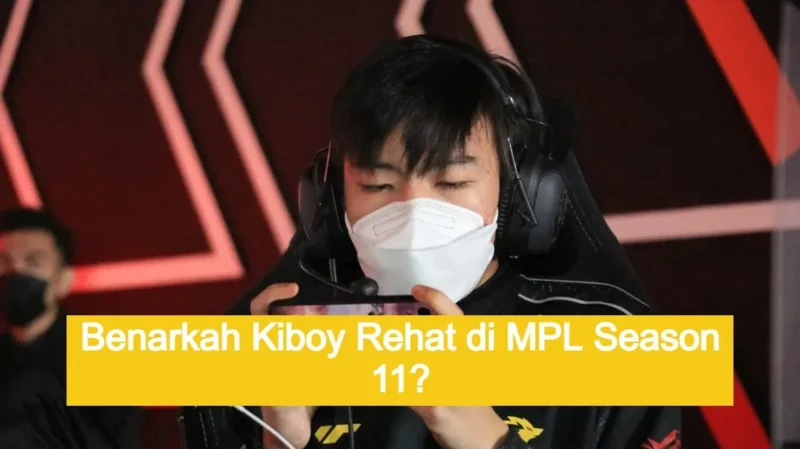 Benarkah ONIC Kiboy Istirahat di MPL Indonesia Season 11