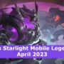 Inilah bocoran skin starlight april 2023 mobile legends, untuk fighter ini!