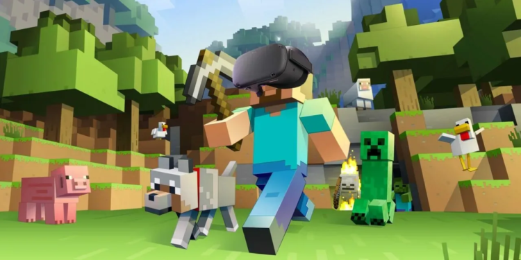 Minecraft vr